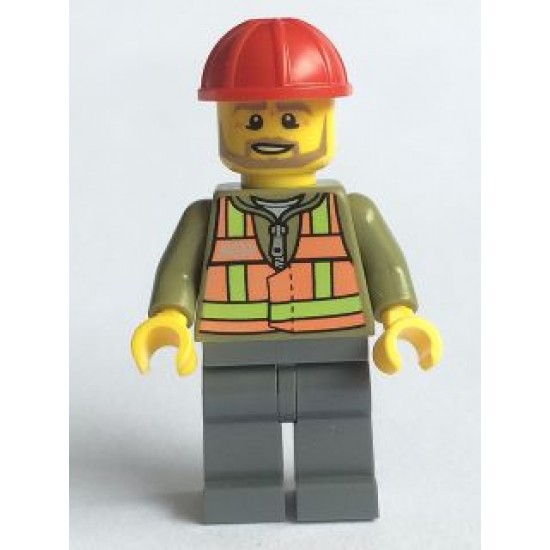 LEGO MINIFIG CITY Worker train